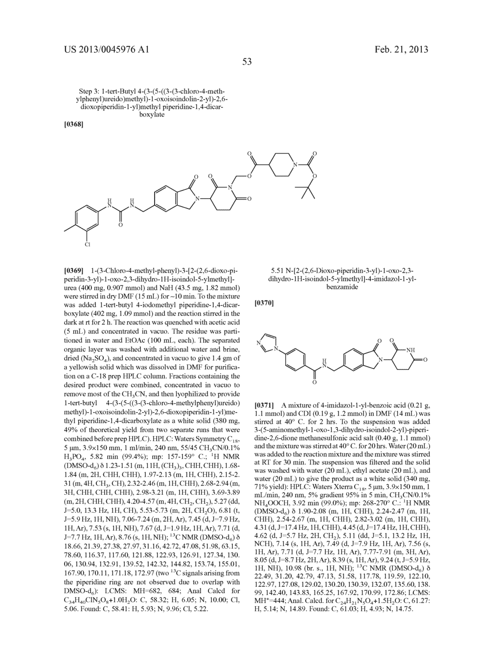 ISOINDOLINE COMPOUNDS AND METHODS OF THEIR USE - diagram, schematic, and image 54