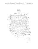 DISPOSABLE WEARING ARTICLE diagram and image