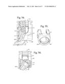 Polyaxial bone anchor with pop-on shank, shank, friction fit retainer,     winged insert and low profile edge lock diagram and image