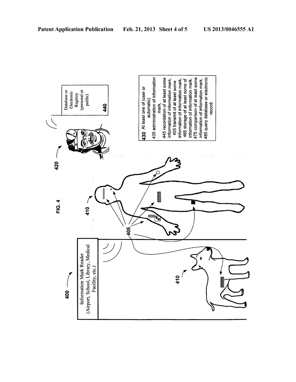 Devices and methods for recording information on a subject's body - diagram, schematic, and image 05