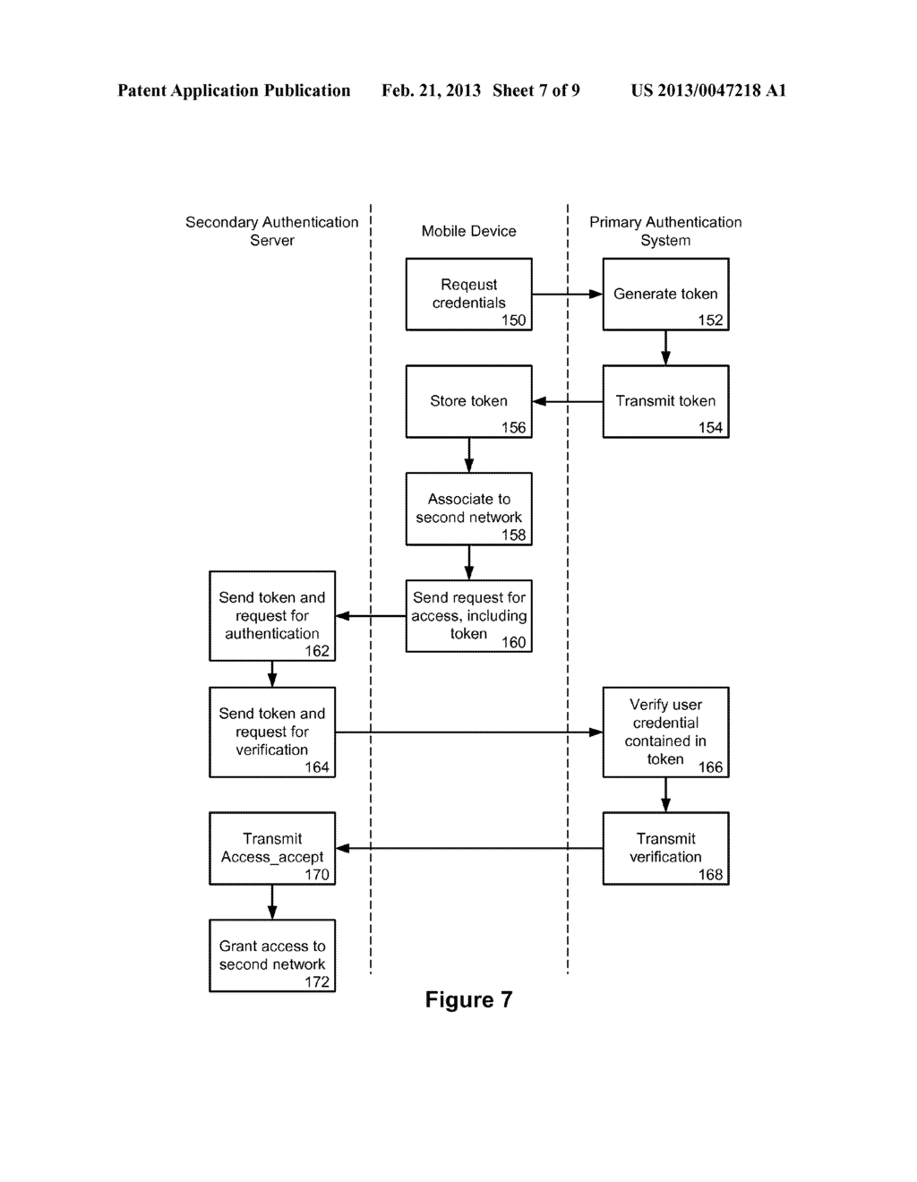 WIRELESS DEVICE AUTHENTICATION BETWEEN DIFFERENT NETWORKS - diagram, schematic, and image 08