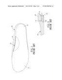 INSOLE WITH AN ADJUSTABLE ARCH SUPPORT STRUCTURE diagram and image