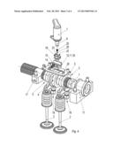 INTERNAL COMBUSTION ENGINE AND VALVE DRIVE FOR AN INTERNAL COMBUSTION     ENGINE diagram and image