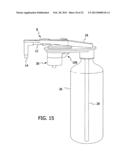 Apparatus for dispensing a liquid from a liquid storage container diagram and image