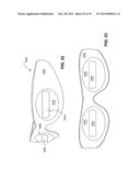 Protective spray painter eyewear diagram and image