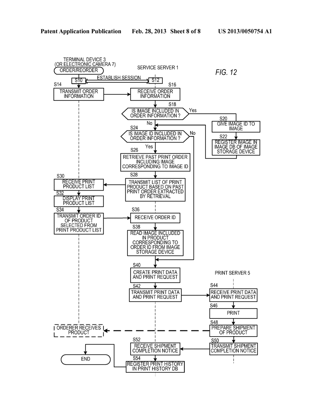 SERVER DEVICE, SYSTEM, AND ORDER ACCEPTING METHOD - diagram, schematic, and image 09