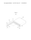 BACKLIGHT UNIT INCLUDING COB TYPE LIGHT EMITTING DIODE MODULE diagram and image