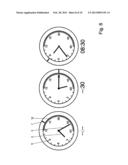 INTERACTIVE CLOCK WITH ANALOGUE TIME DISPLAY diagram and image
