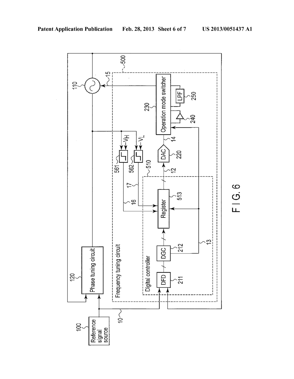 FREQUENCY TUNING CIRCUIT, PHASE-LOCKED LOOP CIRCUIT, COMMUNICATION     APPARATUS, AND STORAGE APPARATUS - diagram, schematic, and image 07