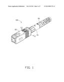 OPTICAL FIBER CONNECTOR diagram and image