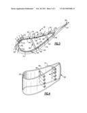 GAS TURBINE ENGINE AIRFOIL BAFFLE diagram and image