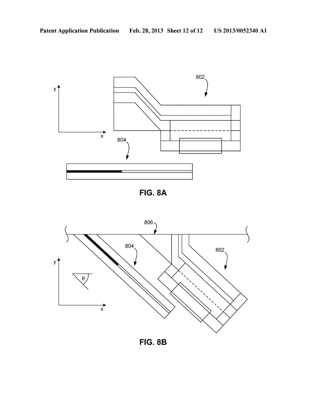 METHODS FOR FABRICATING MAGNETIC WRITER STRUCTURES USING POST-DEPOSITION     TILTING - diagram, schematic, and image 13