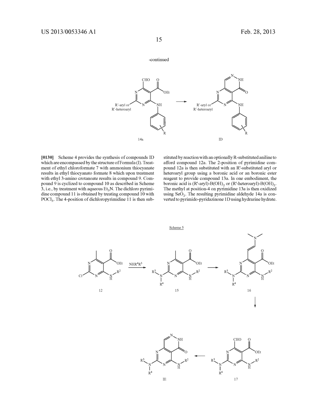PYRIMIDO-PYRIDAZINONE COMPOUNDS AND METHODS OF USE THEREOF - diagram, schematic, and image 19