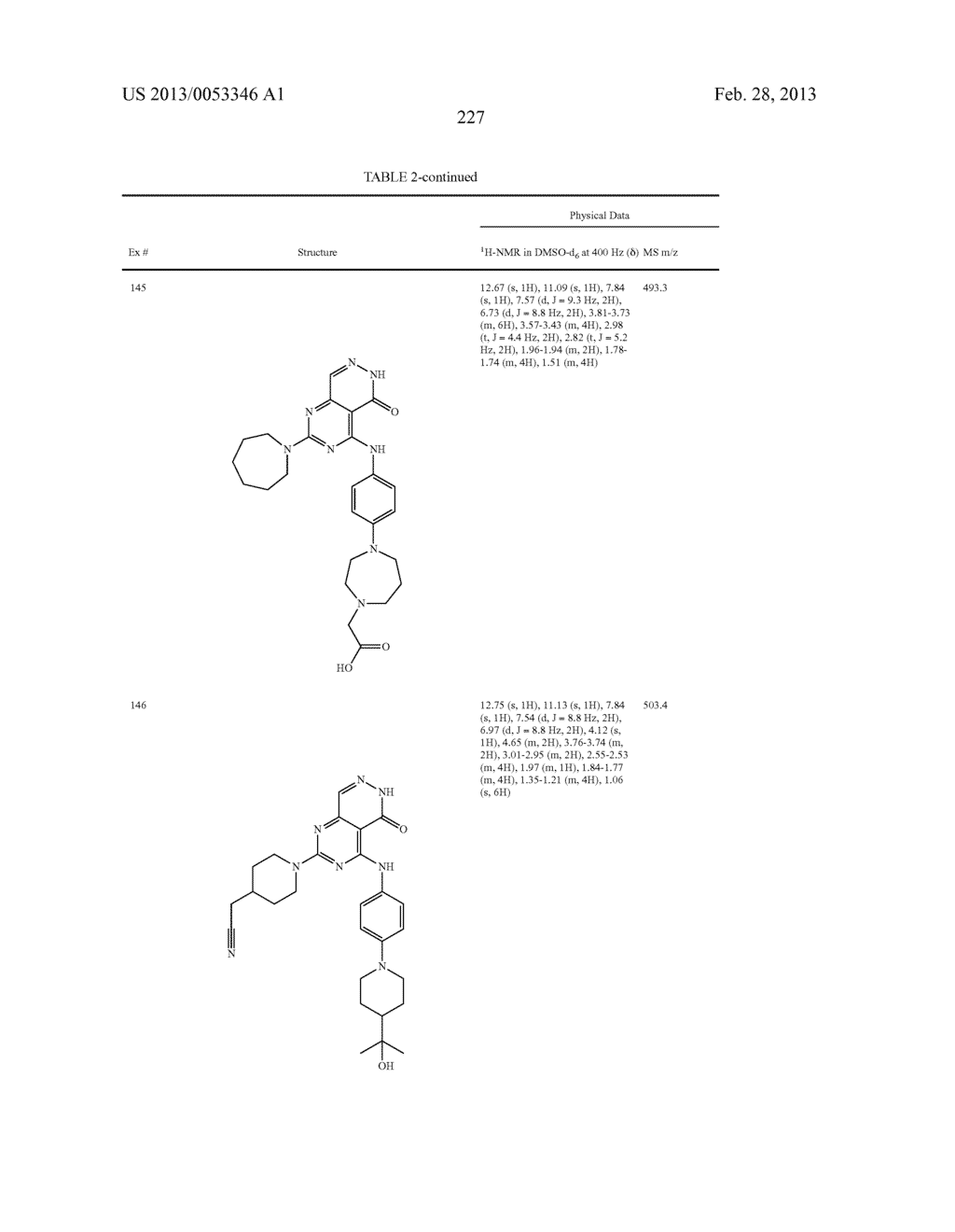 PYRIMIDO-PYRIDAZINONE COMPOUNDS AND METHODS OF USE THEREOF - diagram, schematic, and image 231