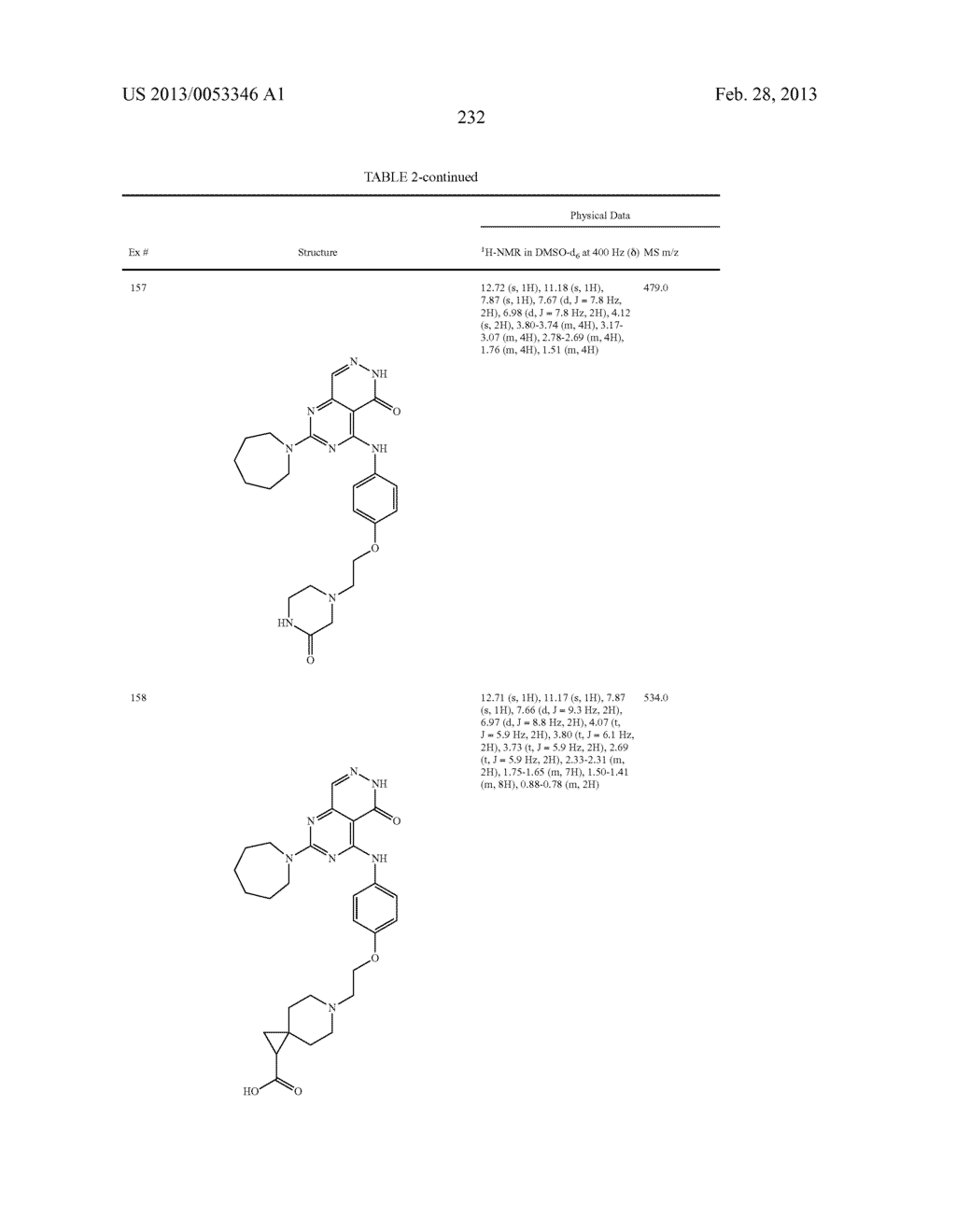 PYRIMIDO-PYRIDAZINONE COMPOUNDS AND METHODS OF USE THEREOF - diagram, schematic, and image 236