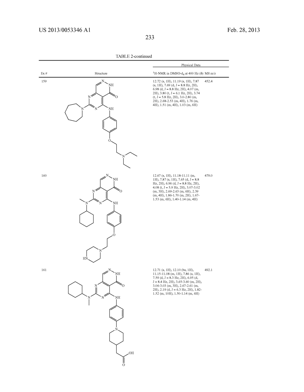 PYRIMIDO-PYRIDAZINONE COMPOUNDS AND METHODS OF USE THEREOF - diagram, schematic, and image 237