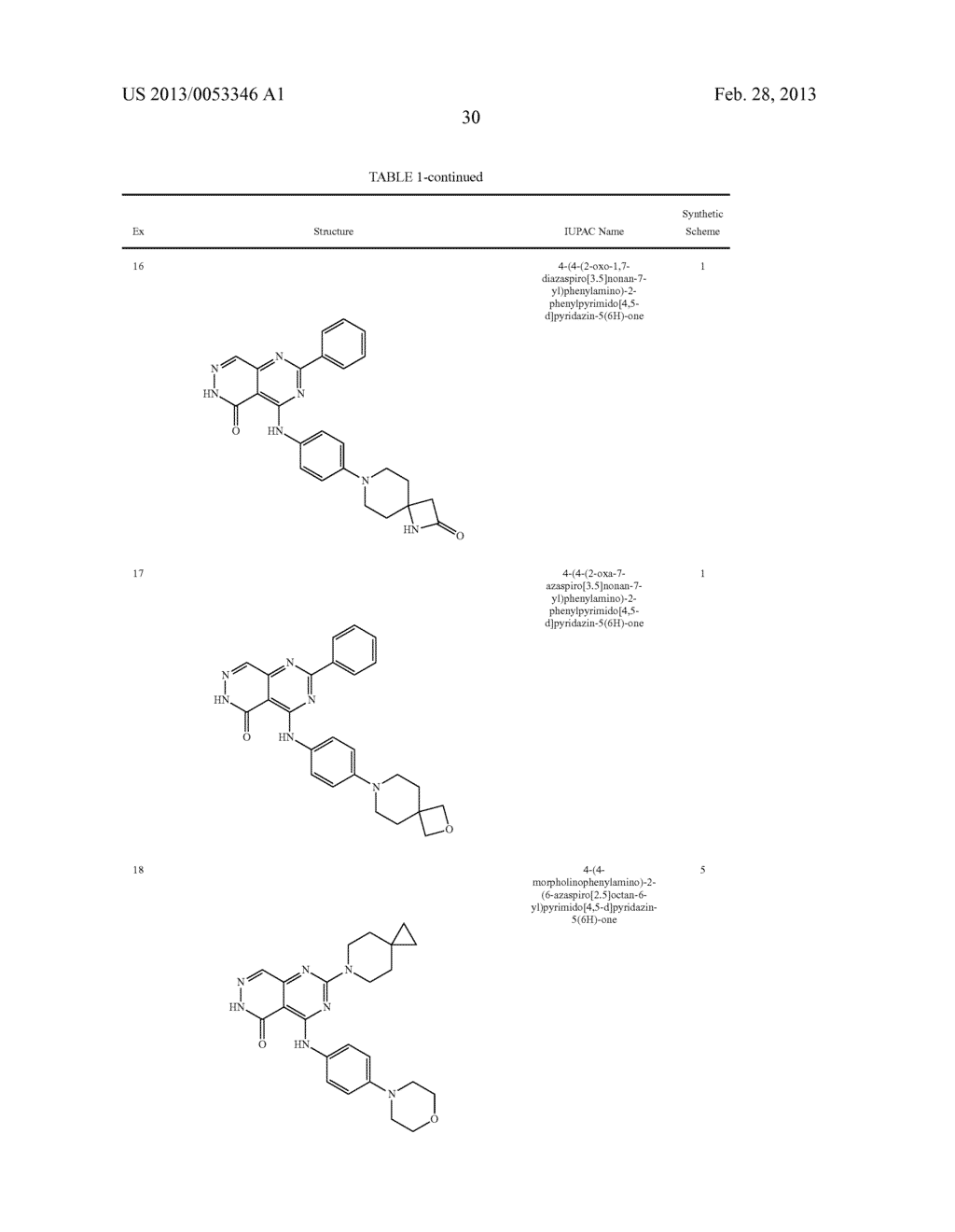 PYRIMIDO-PYRIDAZINONE COMPOUNDS AND METHODS OF USE THEREOF - diagram, schematic, and image 34