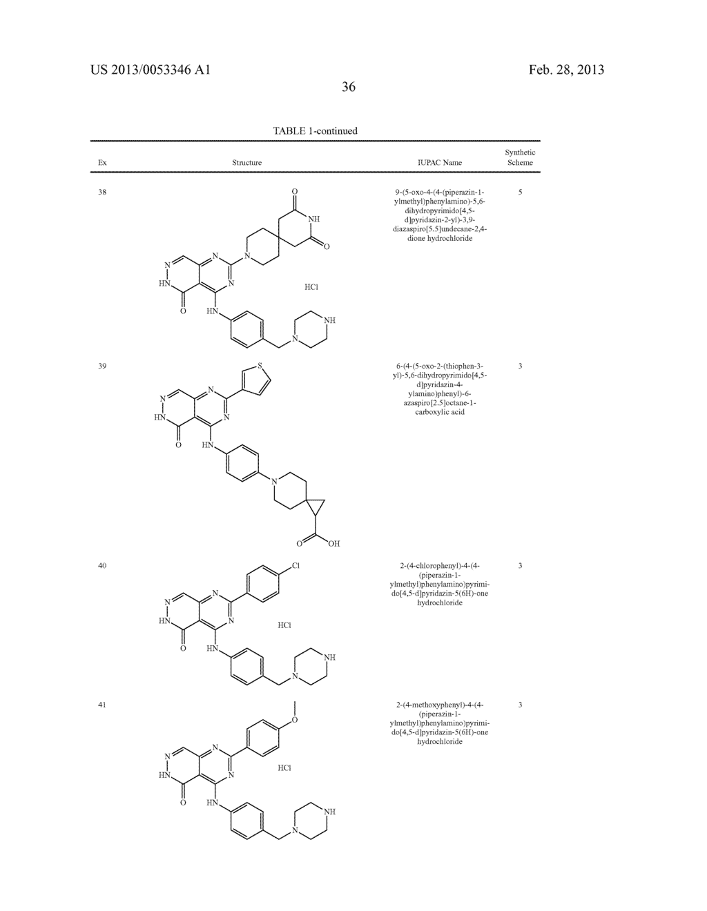 PYRIMIDO-PYRIDAZINONE COMPOUNDS AND METHODS OF USE THEREOF - diagram, schematic, and image 40