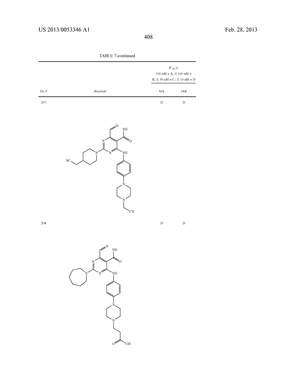 PYRIMIDO-PYRIDAZINONE COMPOUNDS AND METHODS OF USE THEREOF - diagram, schematic, and image 412