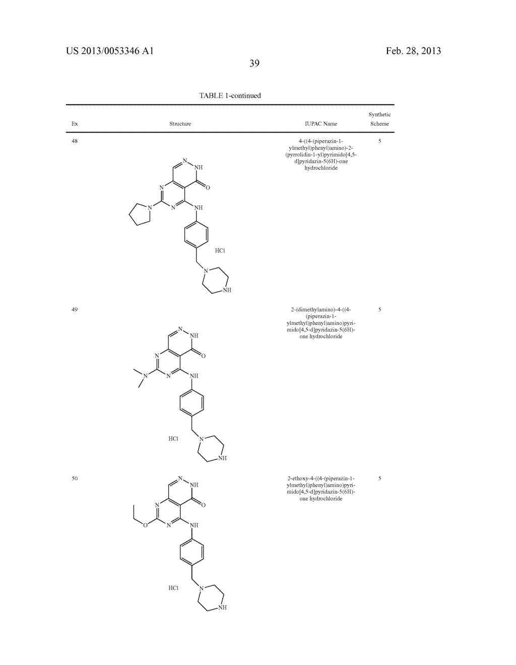 PYRIMIDO-PYRIDAZINONE COMPOUNDS AND METHODS OF USE THEREOF - diagram, schematic, and image 43