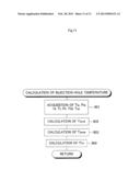 COMBUSTION PRODUCT PRODUCTION AMOUNT ESTIMATION DEVICE, DEPOSIT SEPARATION     AMOUNT ESTIMATION DEVICE, DEPOSIT ACCUMULATION AMOUNT ESTIMATION DEVICE,     AND FUEL INJECTION CONTROL DEVICE OF INTERNAL COMBUSTION ENGINE diagram and image