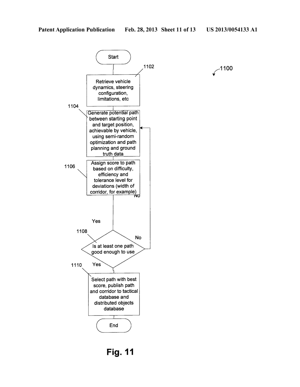 GUIDED MANEUVERING OF A MINING VEHICLE TO A TARGET DESTINATION - diagram, schematic, and image 12