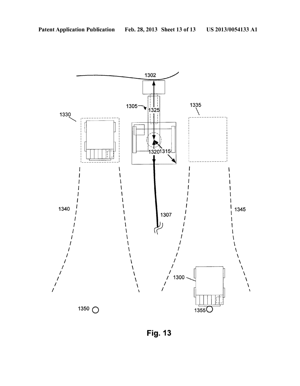 GUIDED MANEUVERING OF A MINING VEHICLE TO A TARGET DESTINATION - diagram, schematic, and image 14