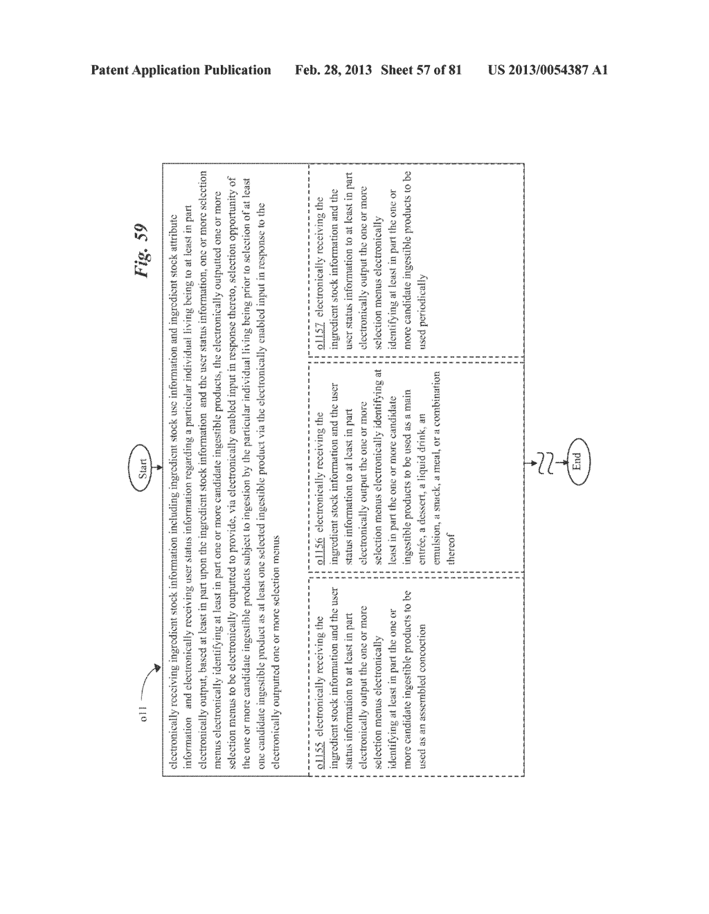 Stock Supply Based Modifiable Selection System and Method for Ingestible     Material Preparation System and Method - diagram, schematic, and image 58