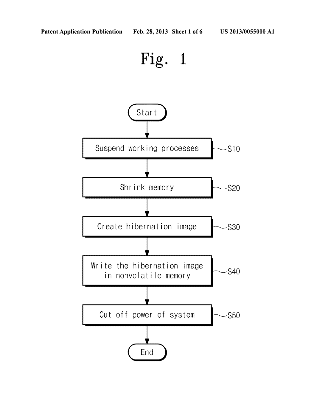 COMPUTING APPARATUS AND HIBERNATION METHOD THEREOF - diagram, schematic, and image 02