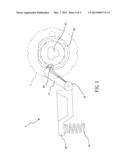 COMBINATION LOCK WITH RETRACING COMBINATION diagram and image