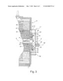 TOOL UNIT OF A ROTARY SWAGING MACHINE diagram and image