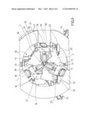 RE-TURNING PLANT FOR ROLLERS OF A ROLLER MILL diagram and image