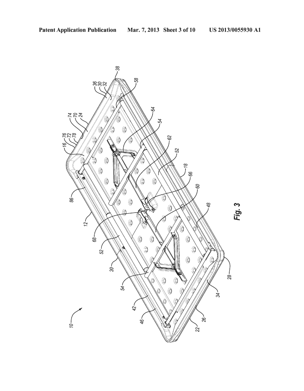 TABLE WITH NESTING TABLE TOP - diagram, schematic, and image 04