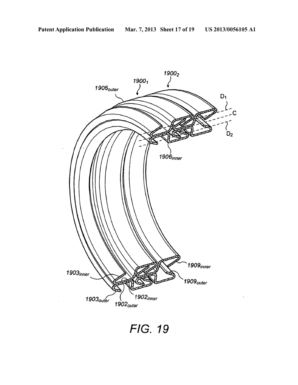 FLEXIBLE PIPE INCLUDING CARCASS LAYER - diagram, schematic, and image 18