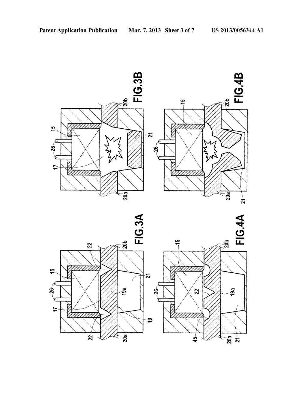 ELECTRIC CIRCUIT BREAKER WITH PYROTECHNIC ACTUATION - diagram, schematic, and image 04