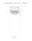 BEVERAGE CONTAINER CLOSURE WITH VENTING diagram and image