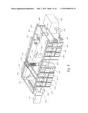 METHODS AND APPARATUS FOR FORMING DISPOSABLE PRODUCTS AT HIGH SPEEDS WITH     SMALL MACHINE FOOTPRINT diagram and image