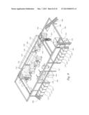 METHODS AND APPARATUS FOR FORMING DISPOSABLE PRODUCTS AT HIGH SPEEDS WITH     SMALL MACHINE FOOTPRINT diagram and image