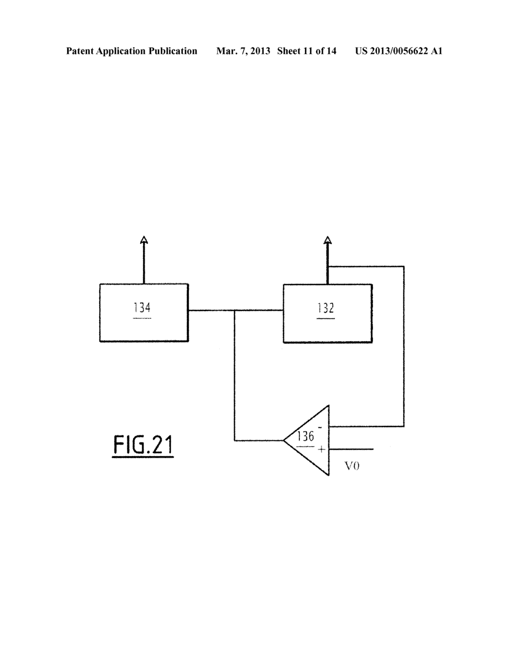 ANALOG ELECTRONIC CIRCUIT FOR PROCESSING A LIGHT SIGNAL, AND CORRESPONDING     PROCESSING SYSTEM AND METHOD - diagram, schematic, and image 12