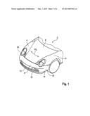 AIR GUIDING DEVICE FOR A MOTOR VEHICLE diagram and image