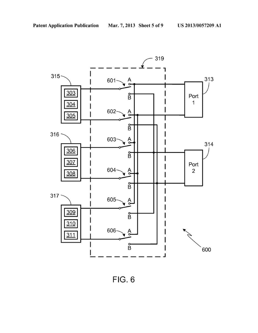 Multiport Vehicle DC Charging System with Variable Power Distribution - diagram, schematic, and image 06