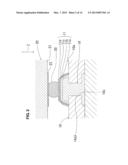 SURFACE ACOUSTIC WAVE DEVICE AND PRODUCTION METHOD THEREFOR diagram and image