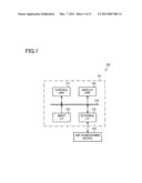 DATA OUTPUT DEVICE, DISPLAY DEVICE, DISPLAY METHOD AND REMOTE CONTROL     DEVICE diagram and image