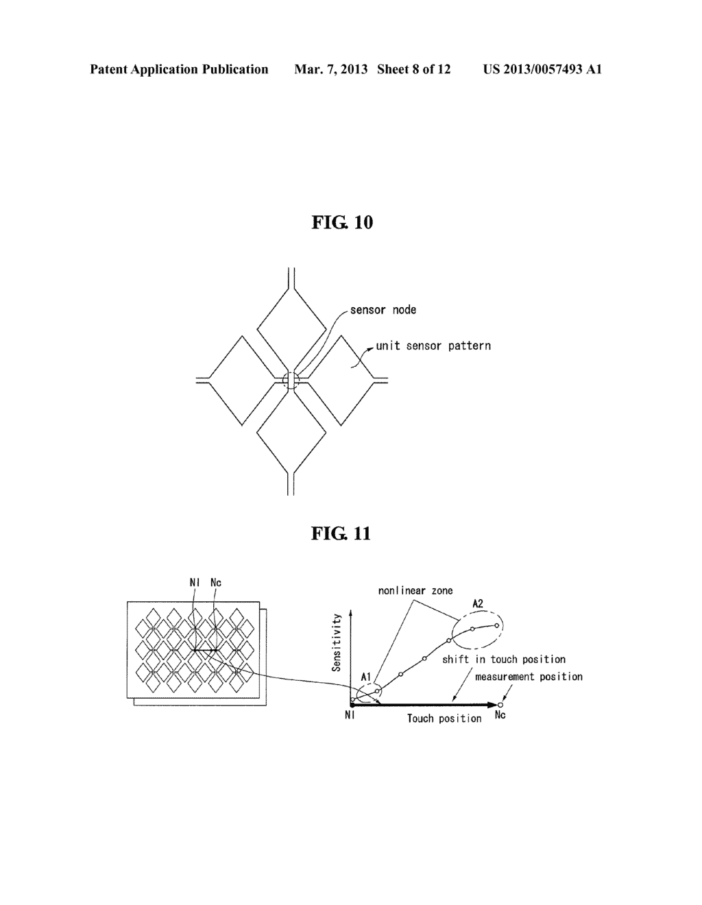 DISPLAY HAVING TOUCH SENSOR AND METHOD FOR IMPROVING TOUCH PERFORMANCE     THEREOF - diagram, schematic, and image 09