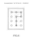 MOBILE TERMINAL FOR PERFORMING SCREEN UNLOCK BASED ON MOTION AND METHOD     THEREOF diagram and image