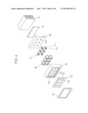 LENS ARRAY, LIGHT SOURCE DEVICE, PROJECTOR  AND LIGHT SOURCE DEVICE     FABRICATION METHOD diagram and image