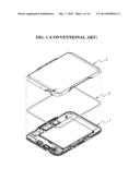 MOBILE TERMINAL WITH WATERPROOF SHEET AND MANUFACTURING METHOD diagram and image