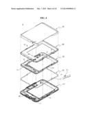 MOBILE TERMINAL WITH WATERPROOF SHEET AND MANUFACTURING METHOD diagram and image