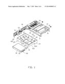 RETENTION DEVICE FOR DATA STORAGE MODULE diagram and image