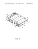 RETENTION DEVICE FOR DATA STORAGE MODULE diagram and image